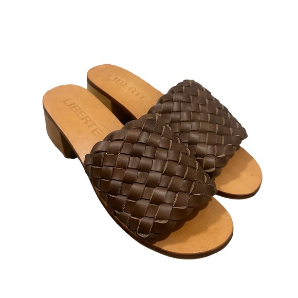 liberte woven mules